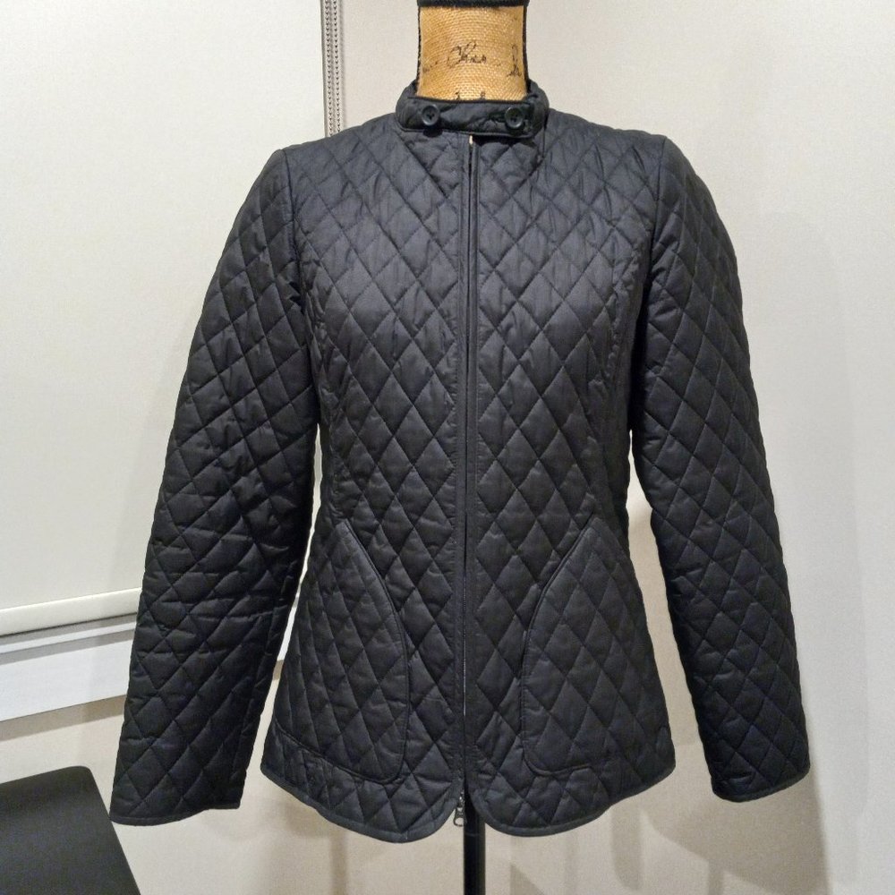 Banana Republic Black Quilted Jacket